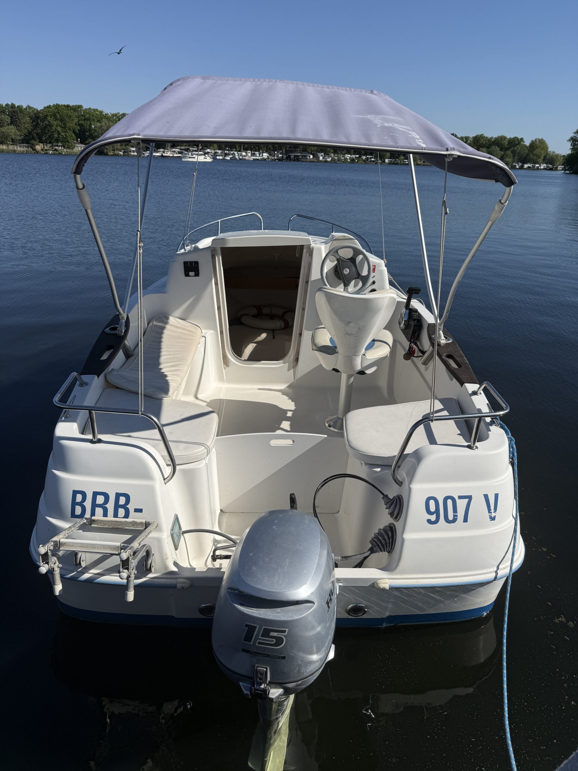 fuehrerscheinfreies Boot Quiksilver